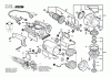 Bosch Winkelschleifer GWS 2000-18 J Ersatzteile Seite 1