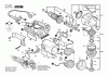 Bosch Winkelschleifer GWS 230 J Ersatzteile Seite 1