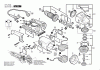 Bosch Winkelschleifer GWS 2000-23 J Ersatzteile Seite 1