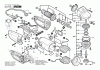 Bosch Winkelschleifer GWS 23-230 JS Ersatzteile Seite 1