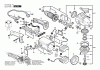 Bosch Winkelschleifer GWS 20-230 JH Ersatzteile Seite 1
