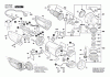 Bosch Winkelschleifer GWS 26-180 JBV Ersatzteile Seite 1