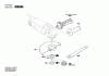 Bosch Winkelschleifer GWS 24-230 H Ersatzteile Seite 2