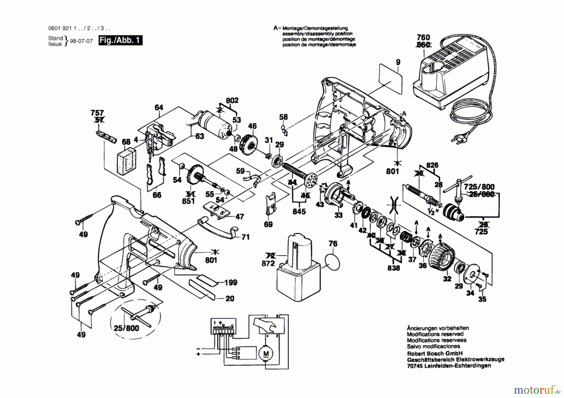 Bosch Akku Werkzeug Gw-Akku-Schrauber GSR 9,6 V Seite 1