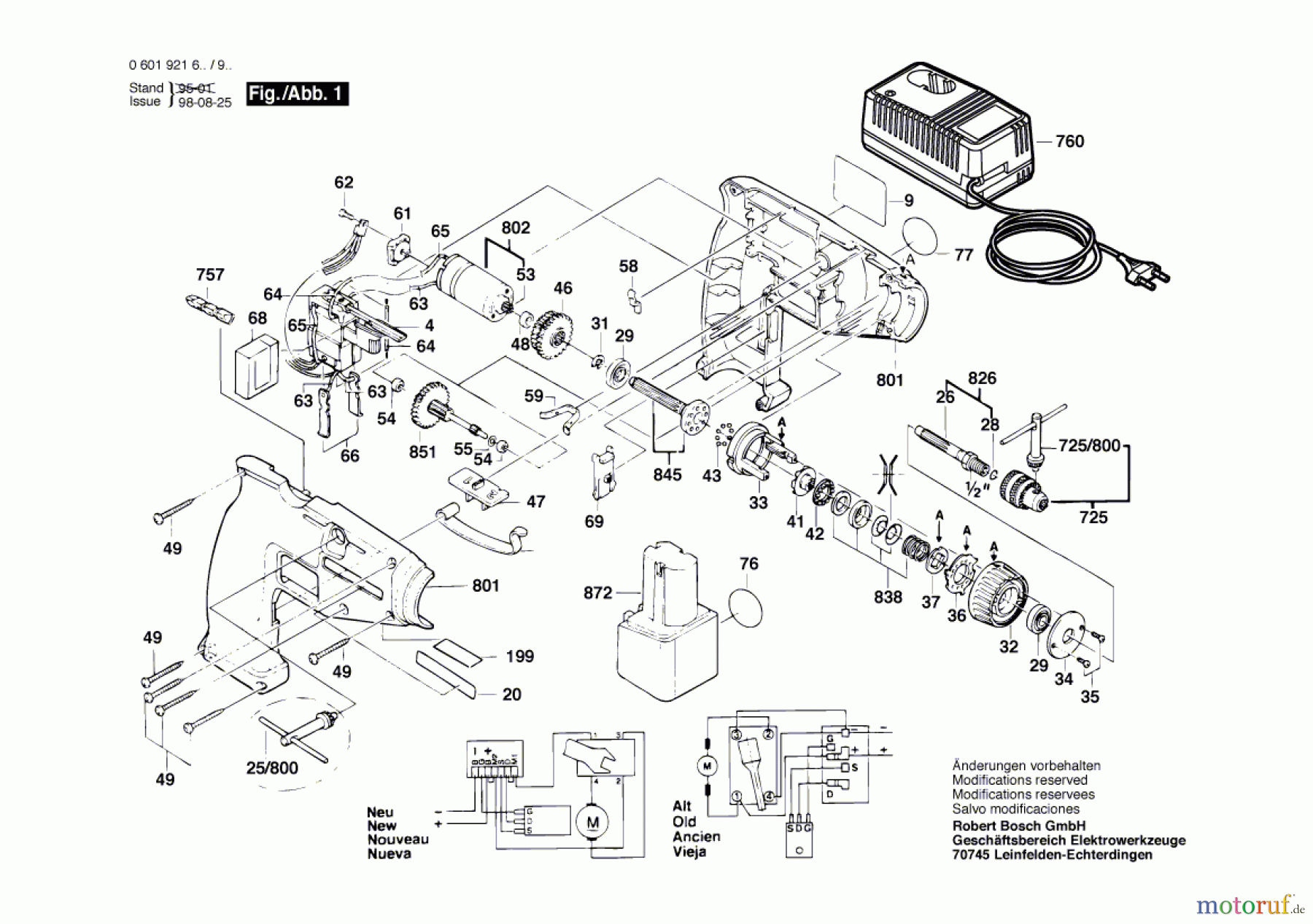 Bosch Akku Werkzeug Gw-Akku-Schrauber ABS 7,2 V Seite 1