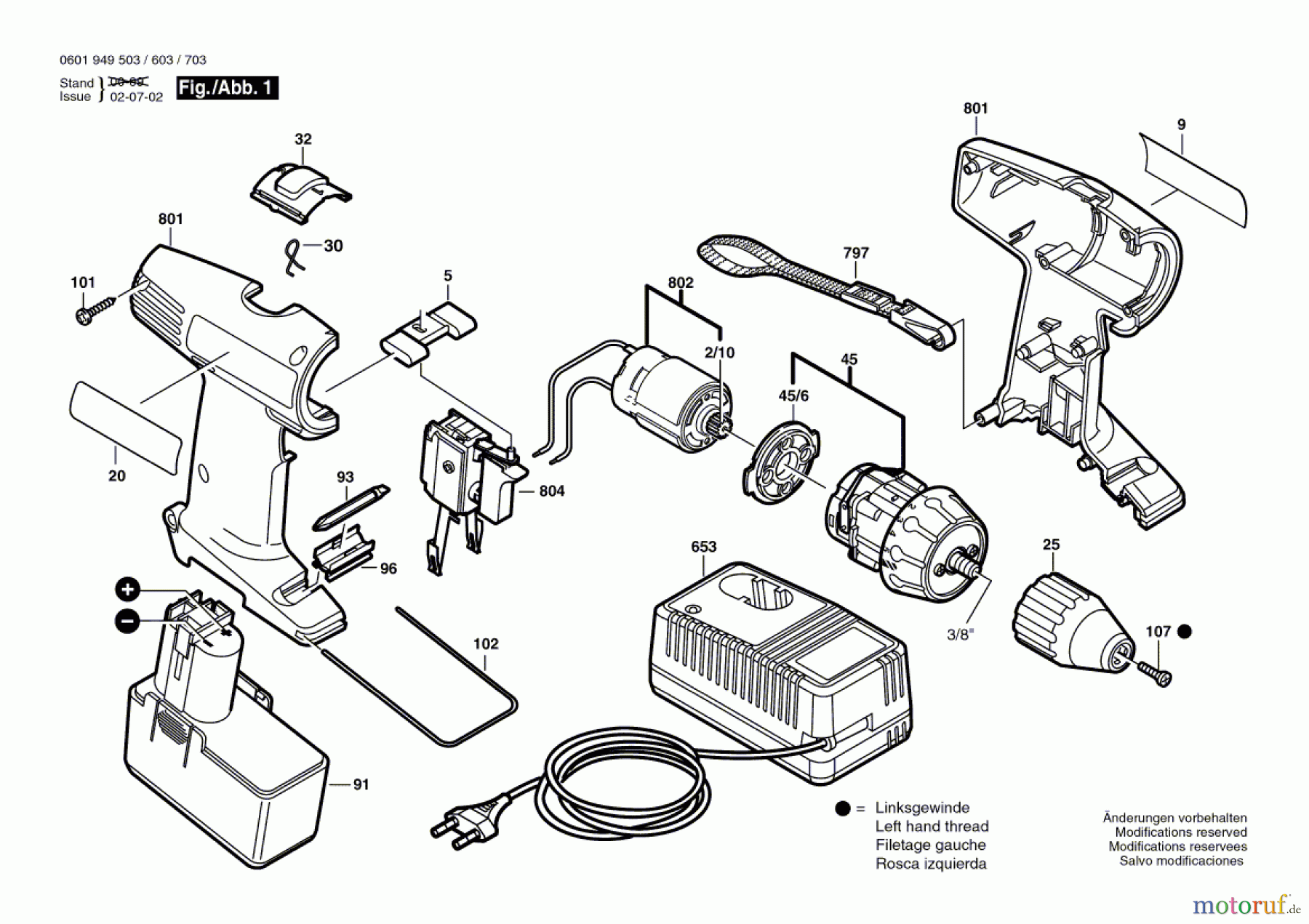 Bosch Akku Werkzeug Akku-Schrauber GSR 12 V Seite 1