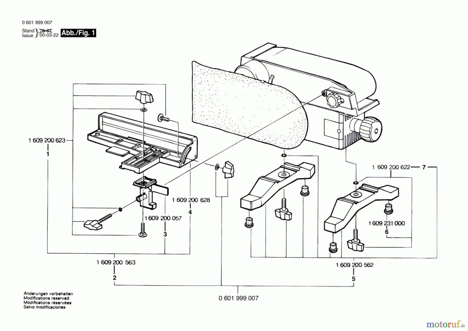 Bosch Werkzeug Teilesatz ---- Seite 1