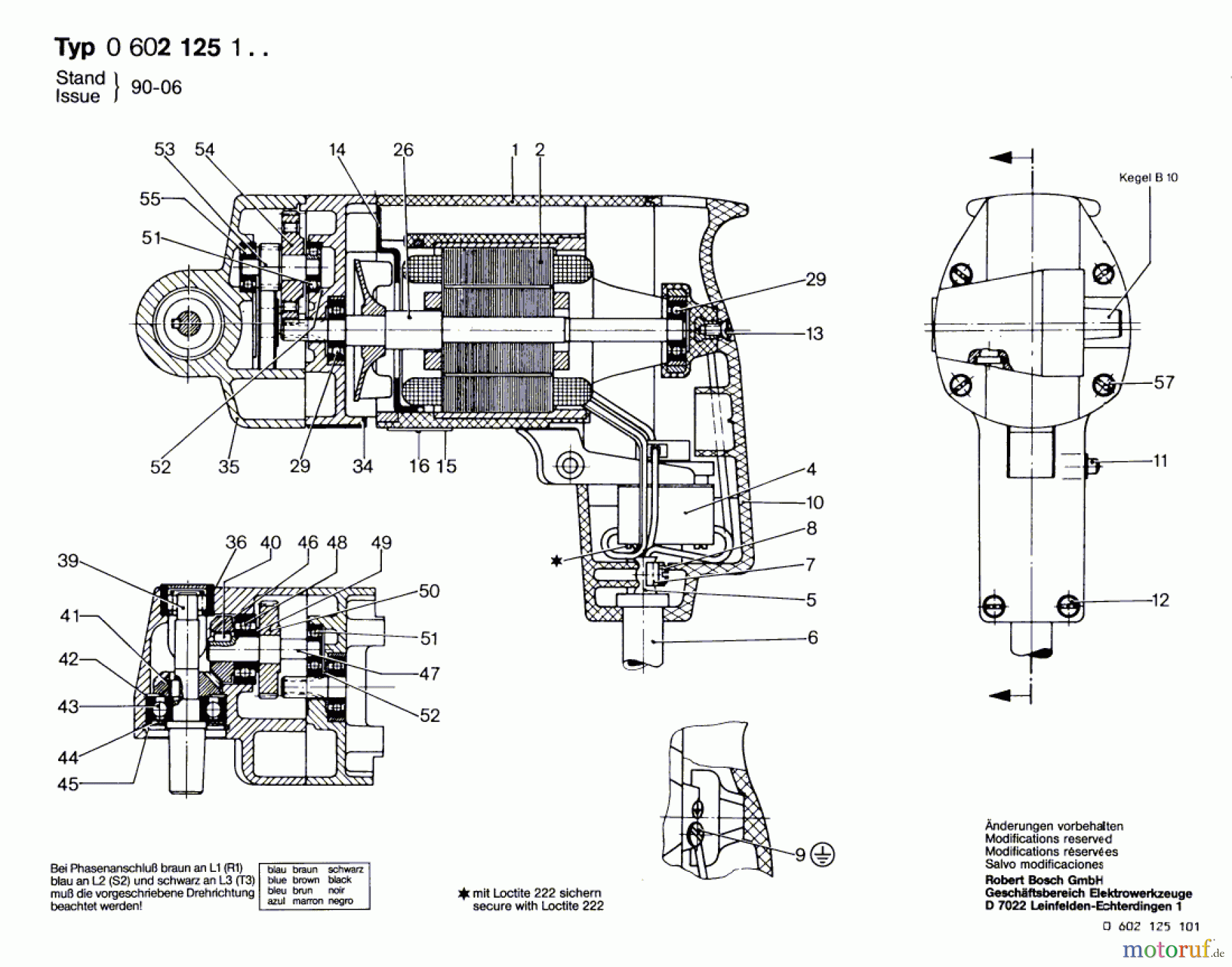 Bosch Werkzeug Hf-Winkelbohrmaschine GR.54 Seite 1