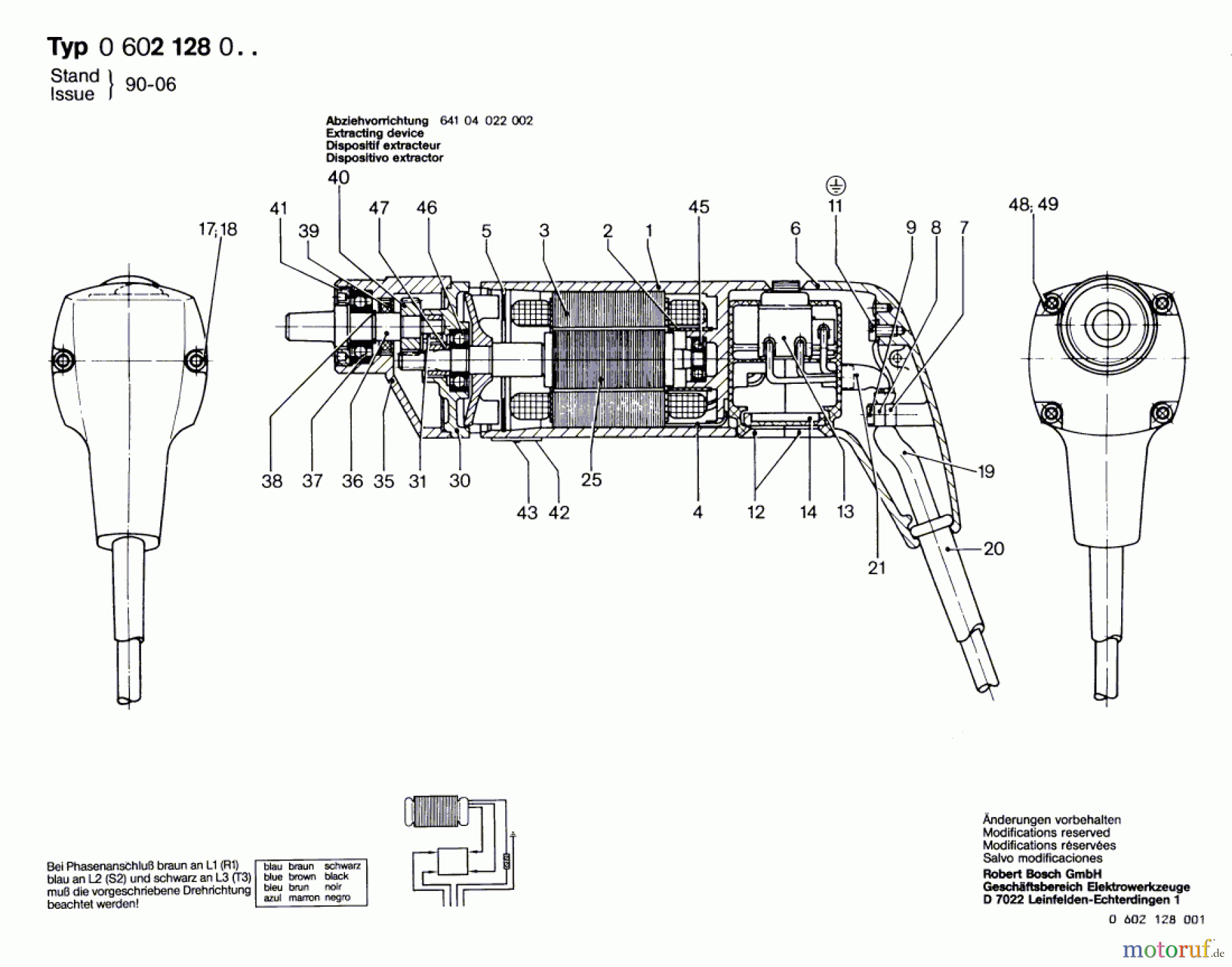 Bosch Werkzeug Hf-Bohrmaschine GR.54 Seite 1