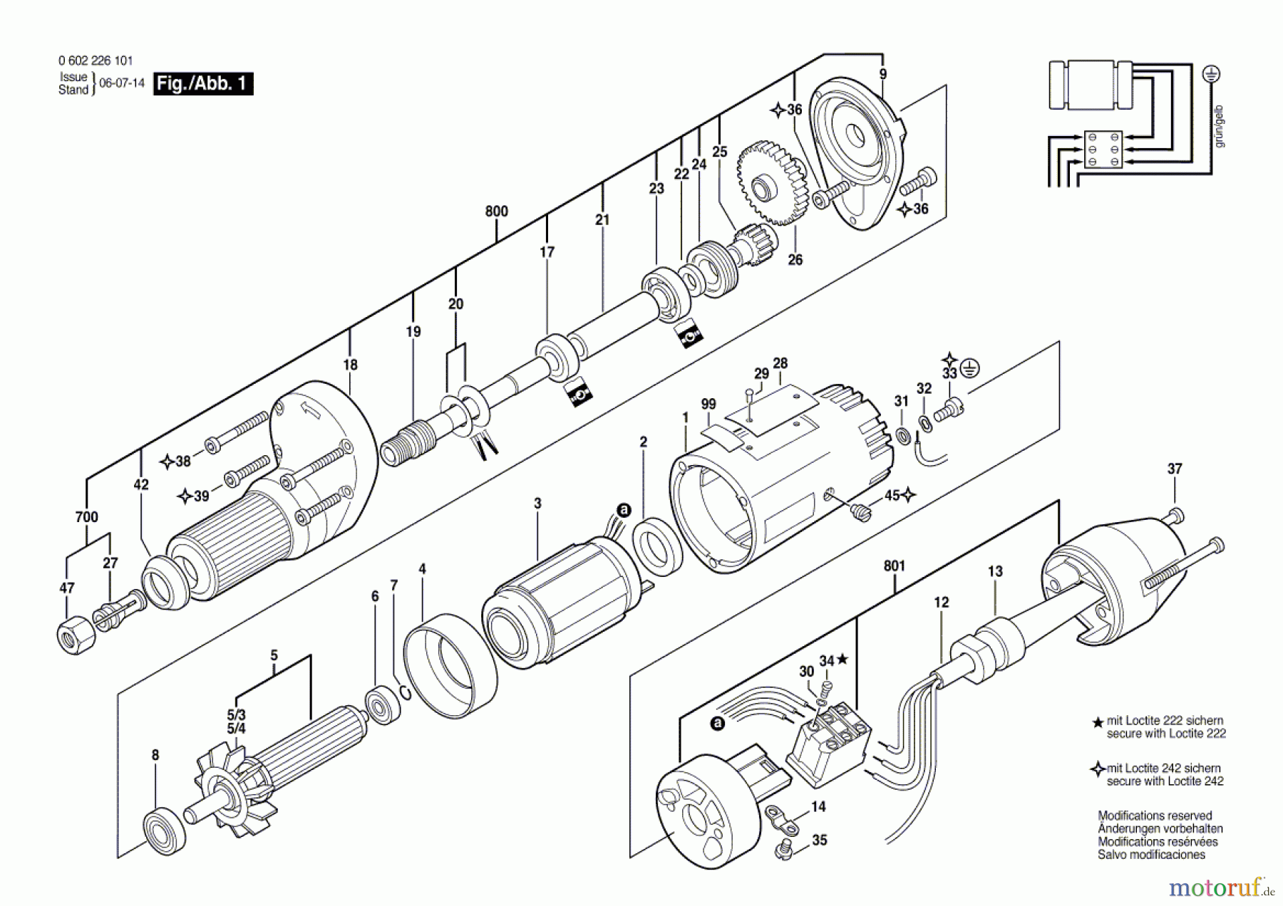 Bosch Werkzeug Hf-Geradschleifer ---- Seite 1
