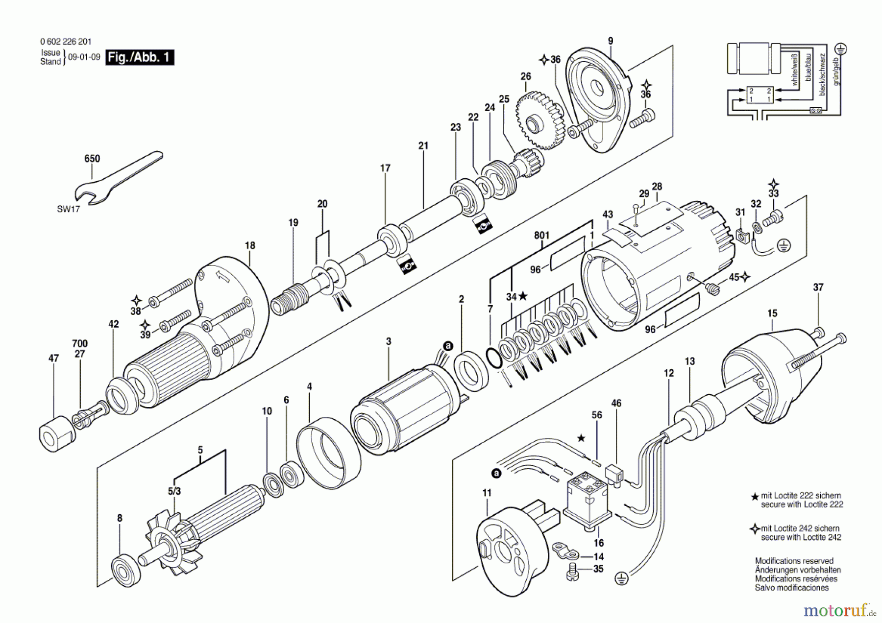 Bosch Werkzeug Geradschleifer ---- Seite 1