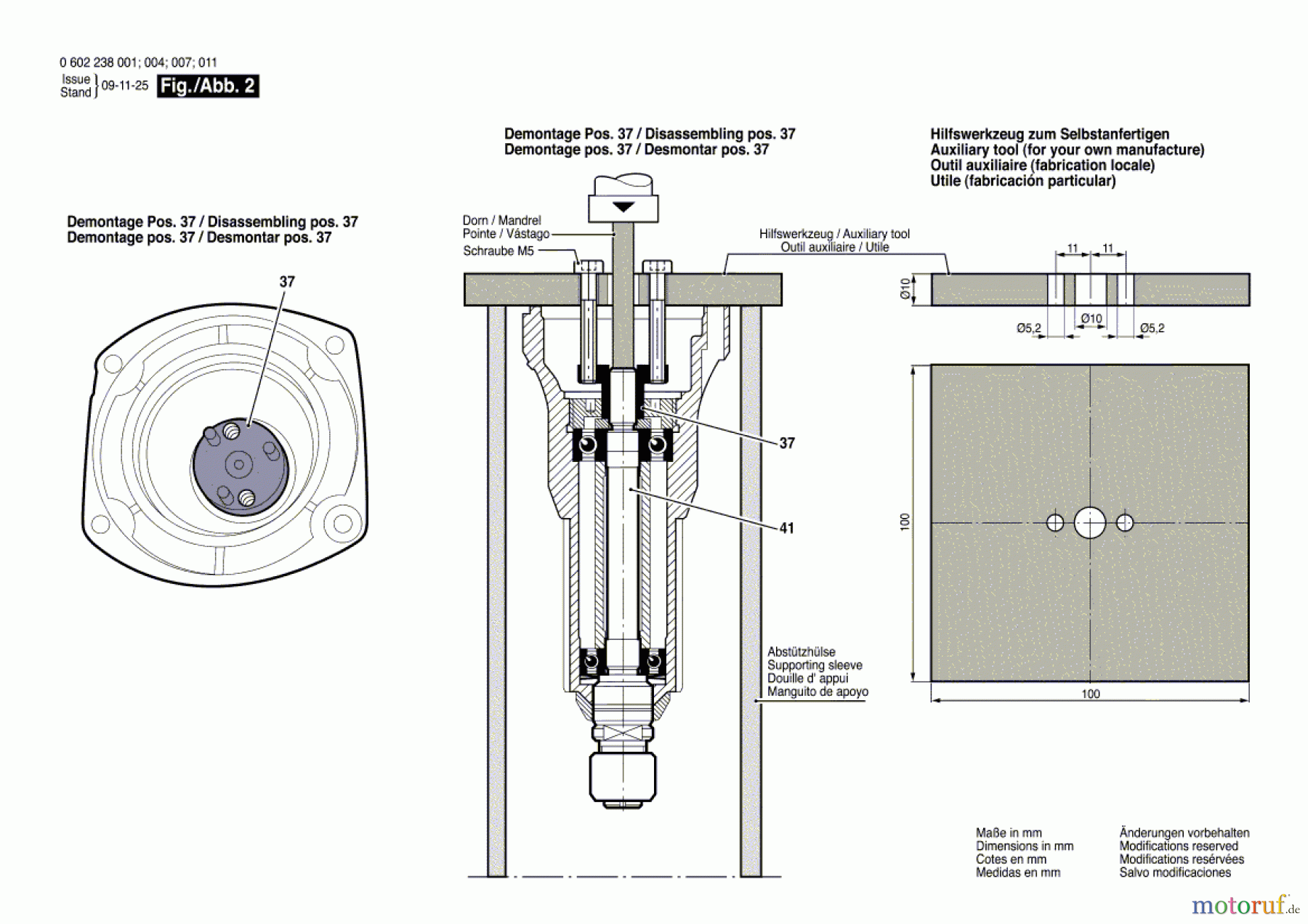 Bosch Werkzeug Hf-Geradschleifer ---- Seite 2