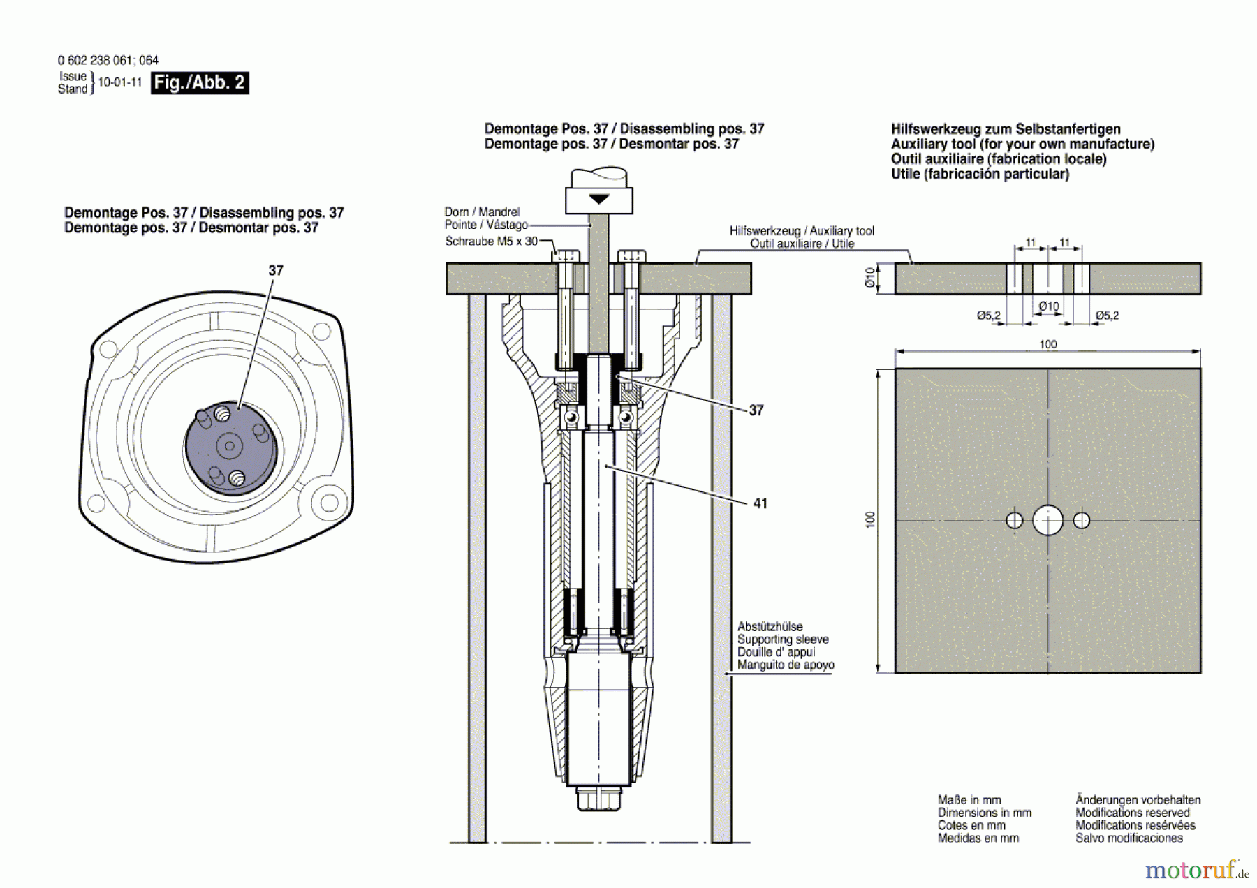 Bosch Werkzeug Hf-Geradschleifer ---- Seite 2