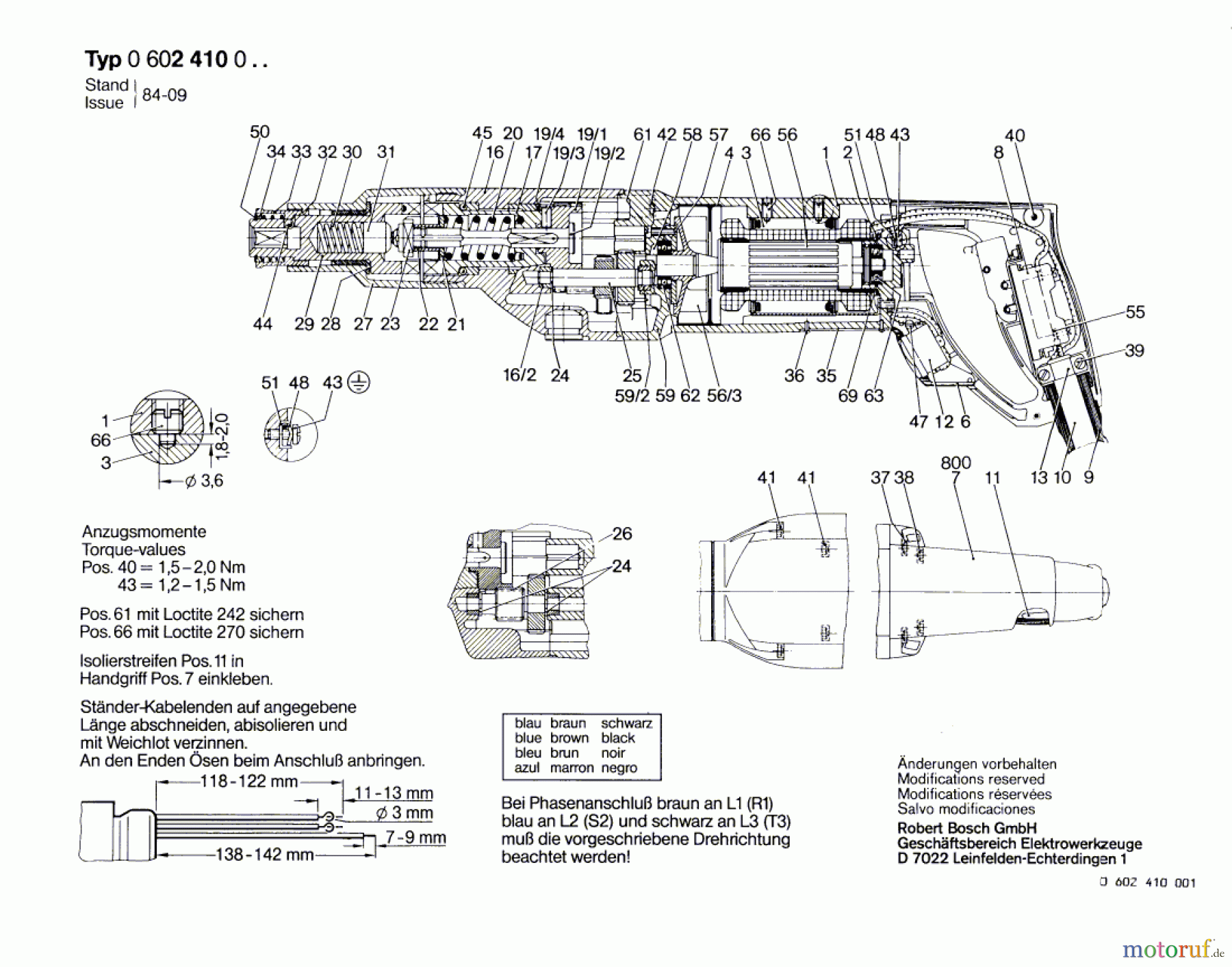Bosch Werkzeug Hf-Schrauber ---- Seite 1