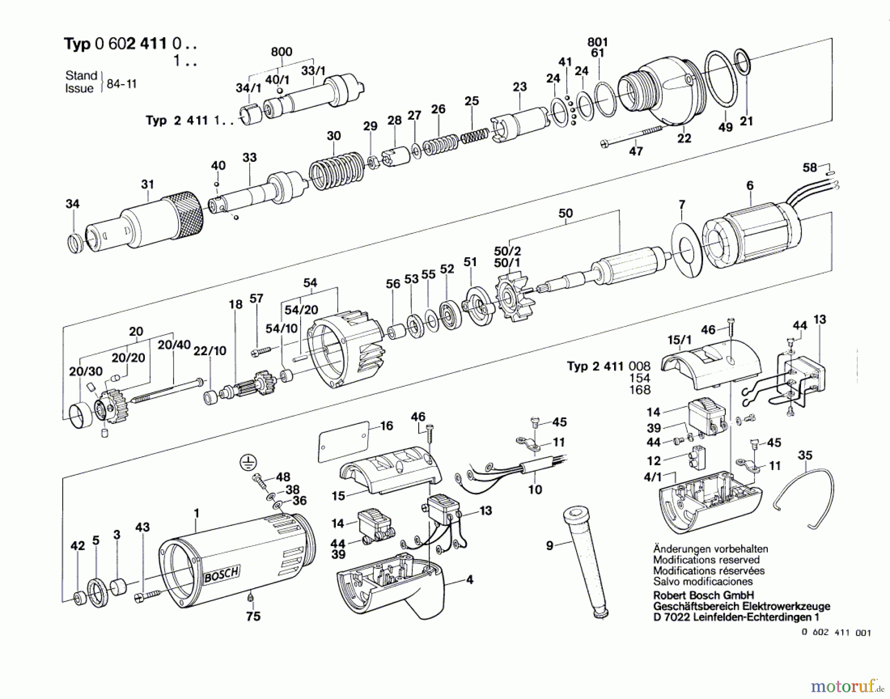 Bosch Werkzeug Schrauber ---- Seite 1