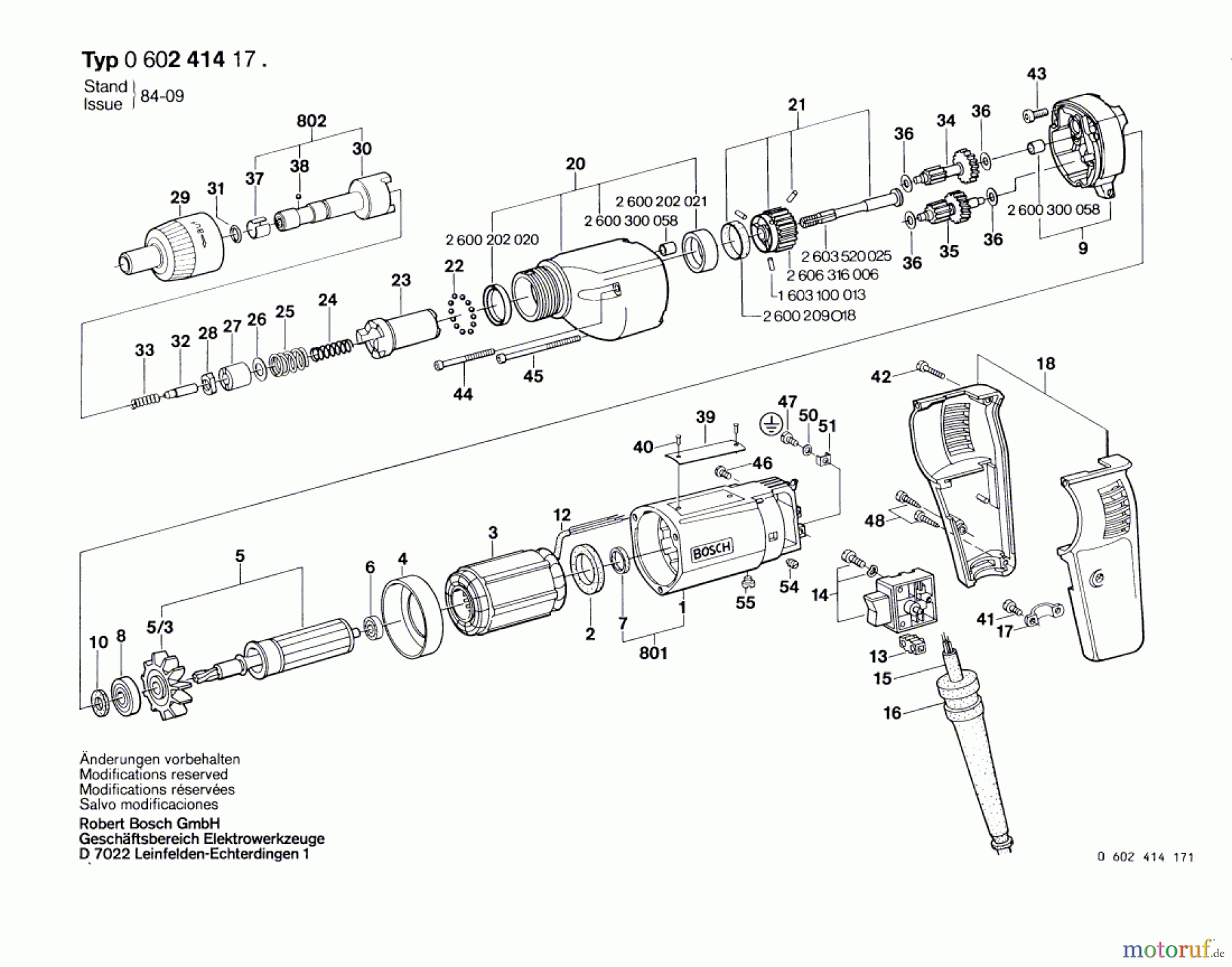 Bosch Werkzeug Hf-Schrauber ---- Seite 1