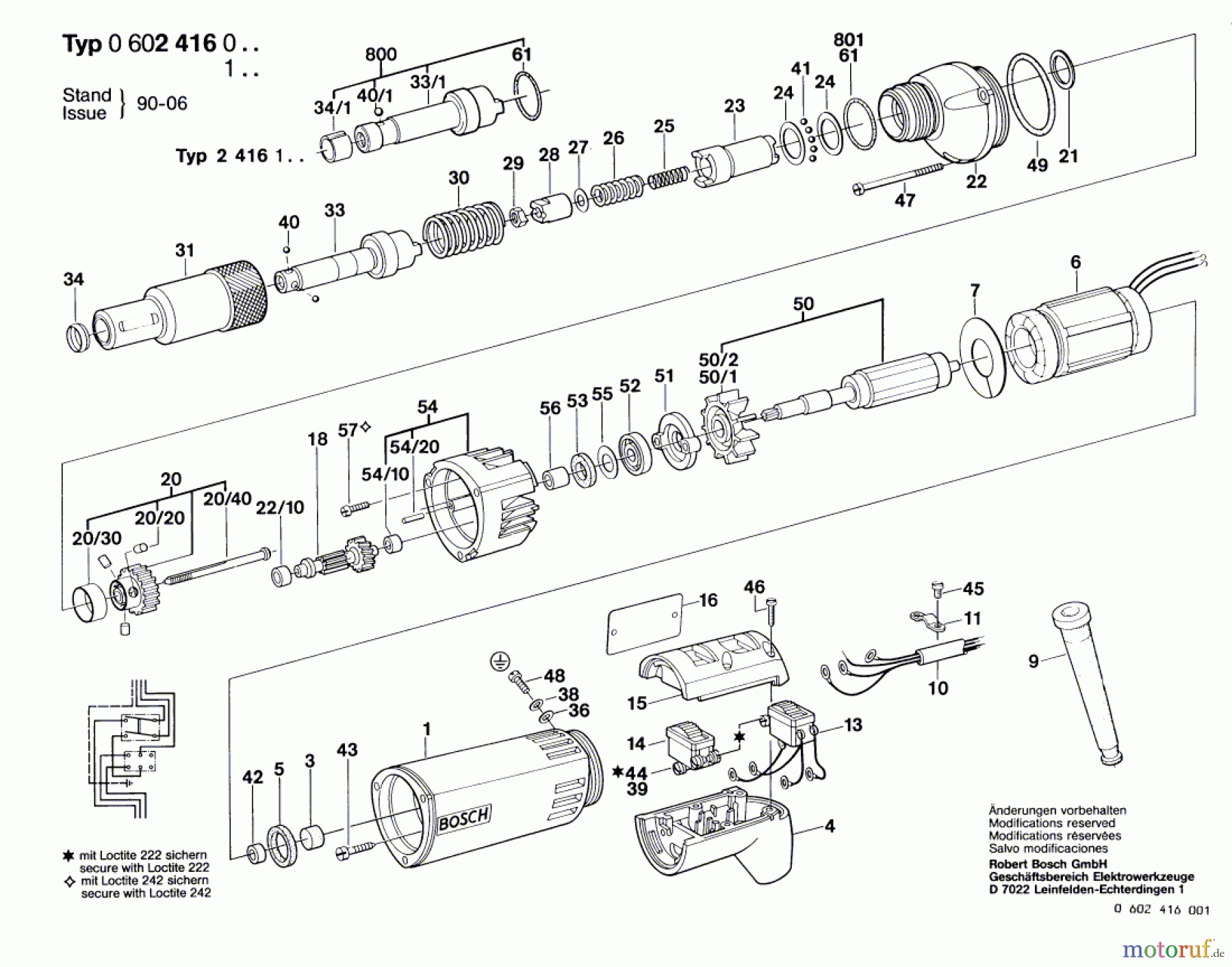 Bosch Werkzeug Hf-Schrauber ---- Seite 1