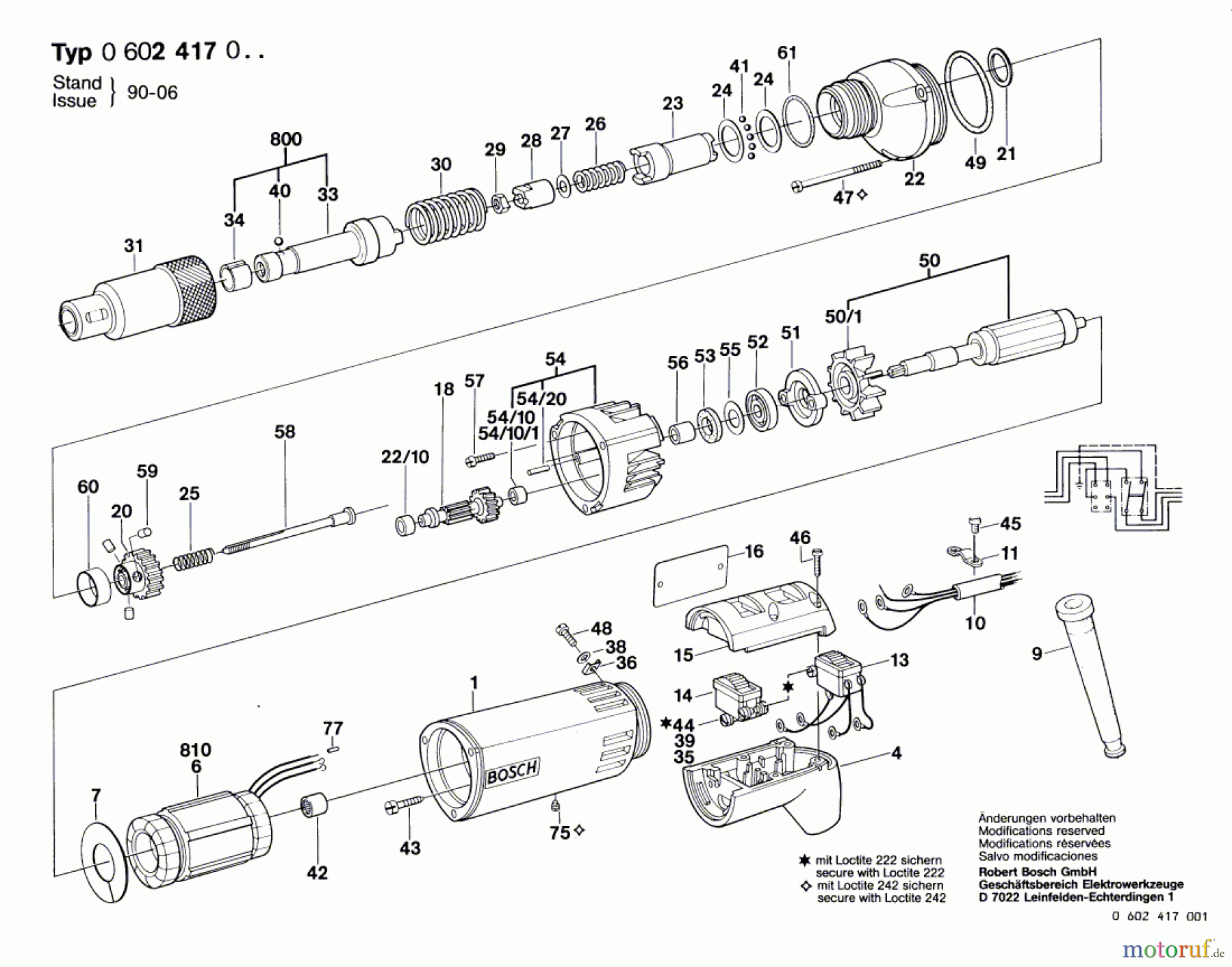 Bosch Werkzeug Schrauber ---- Seite 1
