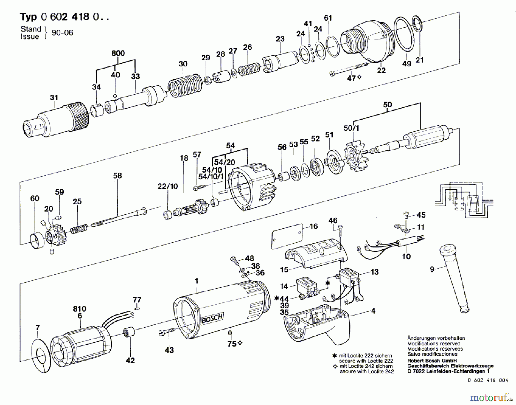Bosch Werkzeug Hf-Schrauber ---- Seite 1