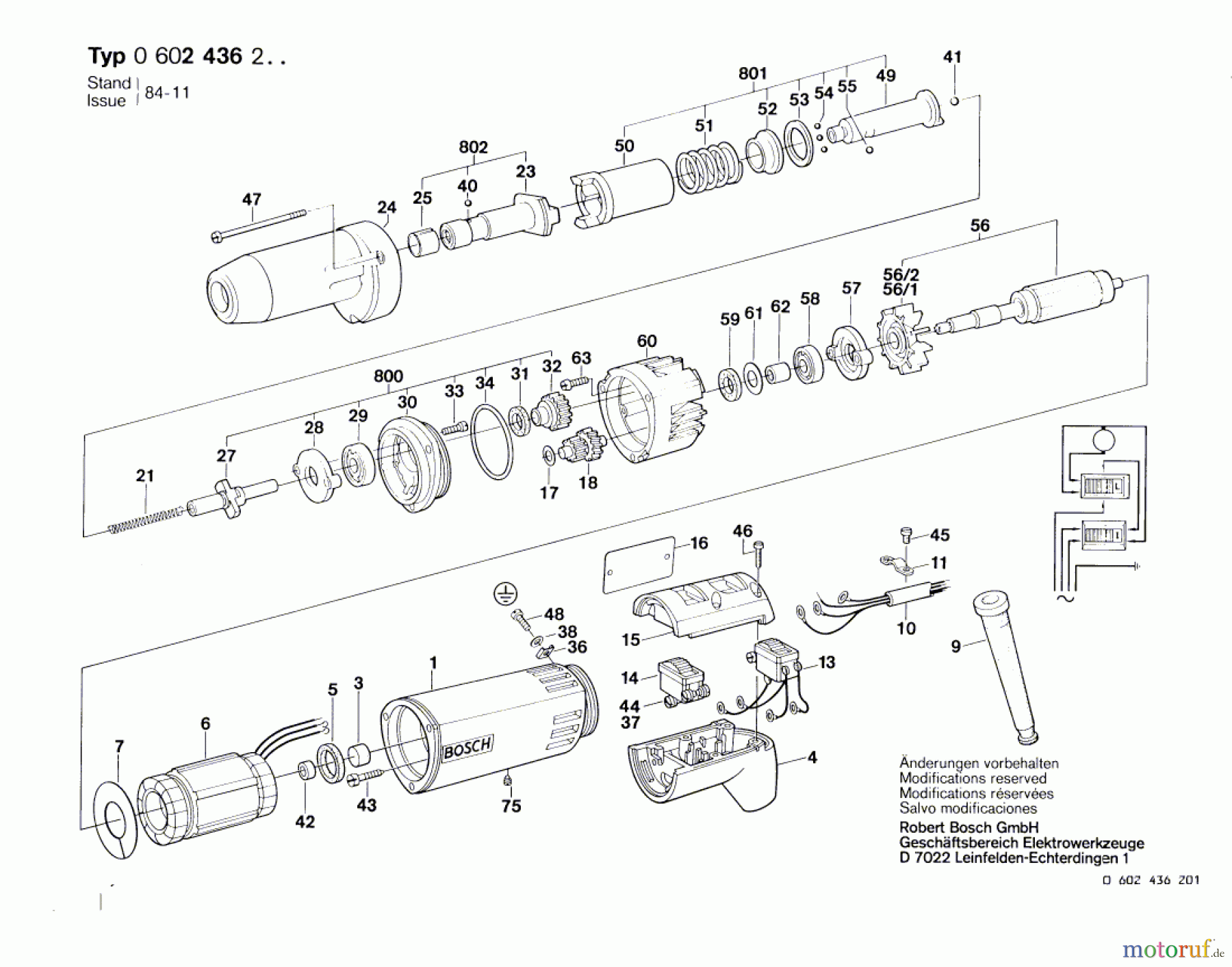 Bosch Werkzeug Hf-Schlagschrauber ---- Seite 1