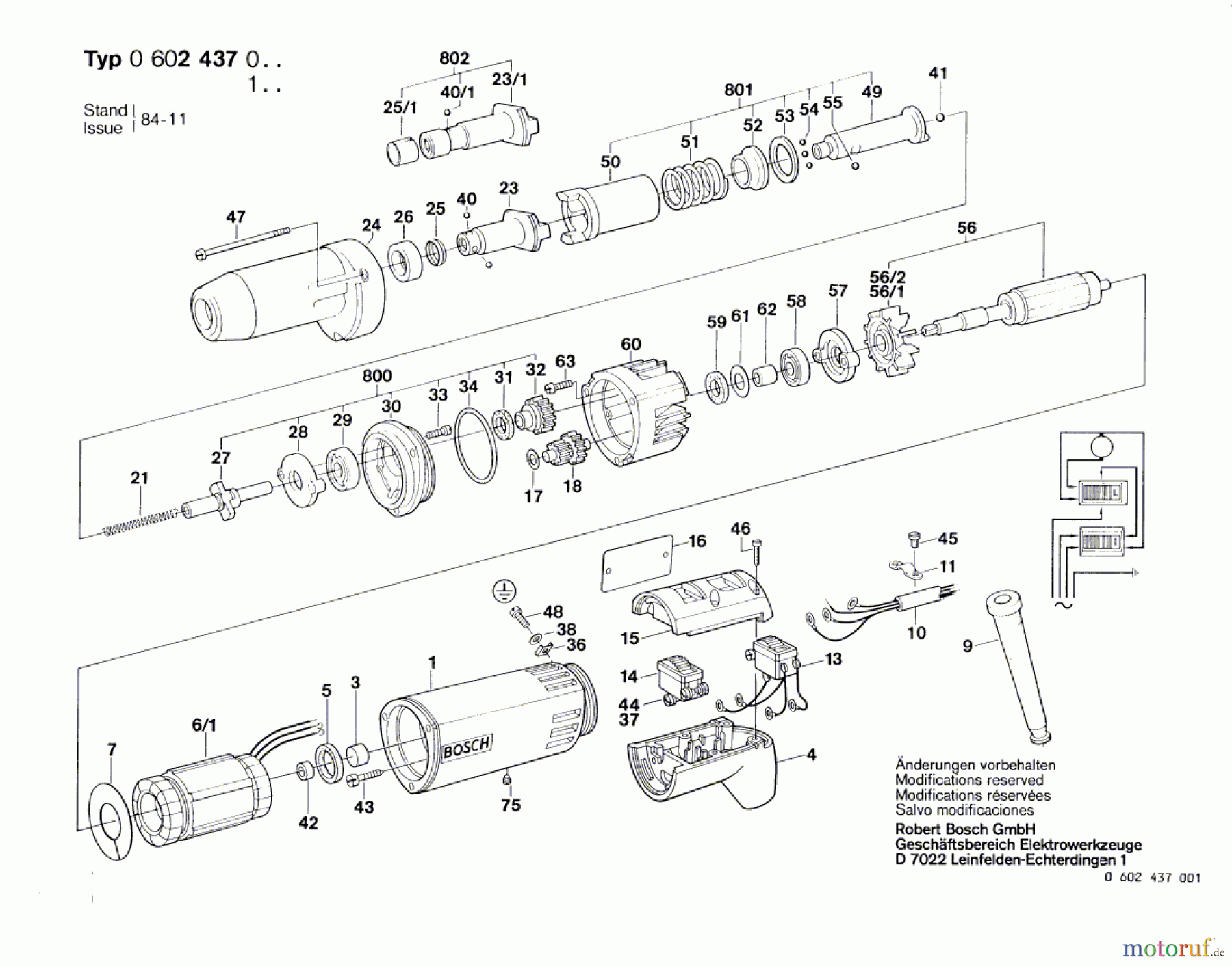 Bosch Werkzeug Hf-Schlagschrauber ---- Seite 1
