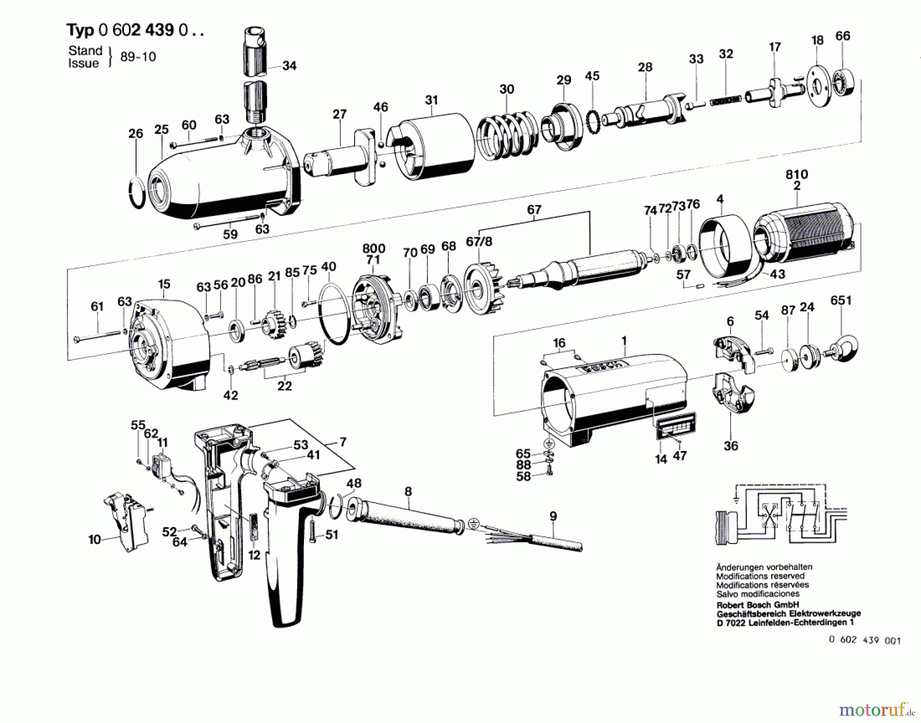 Bosch Werkzeug Hf-Schlagschrauber ---- Seite 1