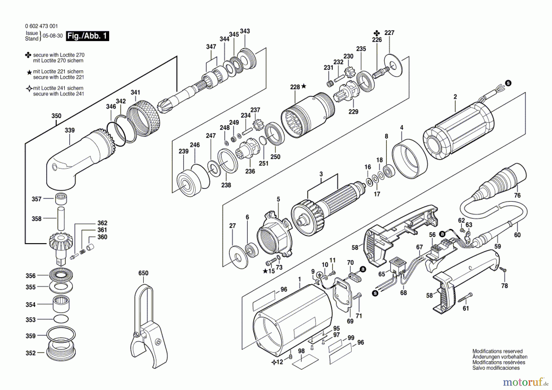 Bosch Werkzeug Winkelschrauber ---- Seite 1
