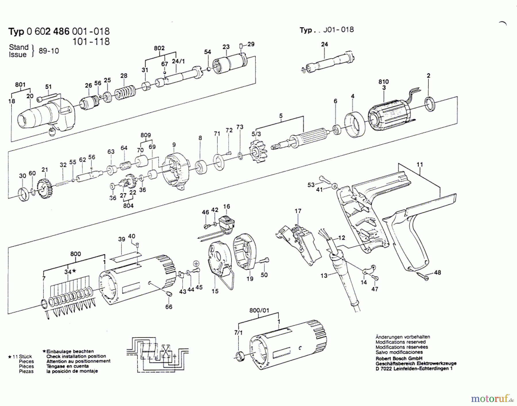 Bosch Werkzeug Hf-Schlagschrauber ---- Seite 1