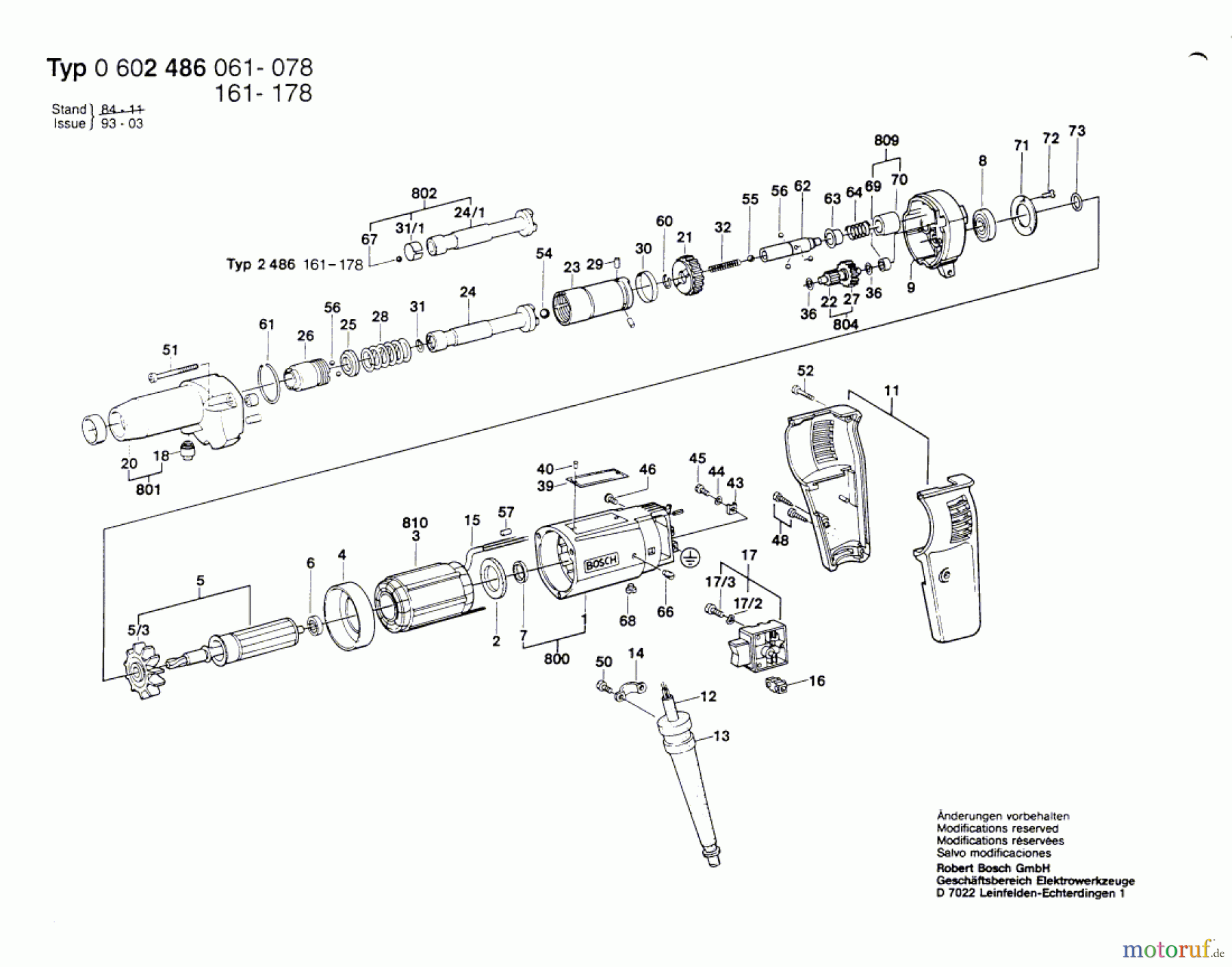 Bosch Werkzeug Hf-Schrauber ---- Seite 1
