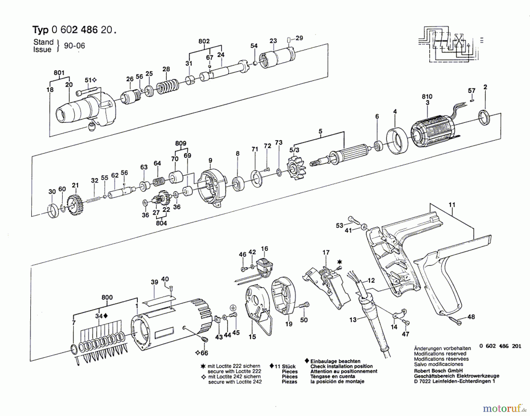 Bosch Werkzeug Schrauber ---- Seite 1