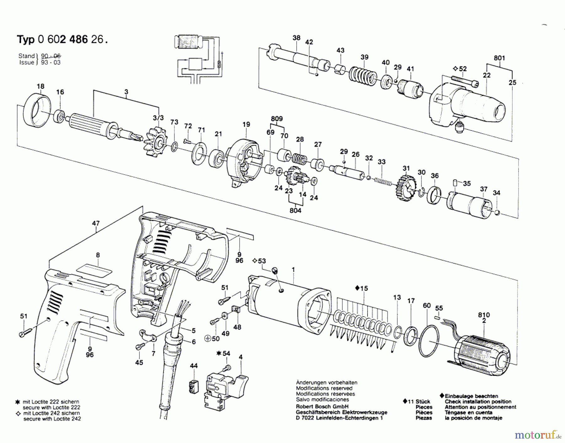 Bosch Werkzeug Hf-Abschaltschrauber ---- Seite 1