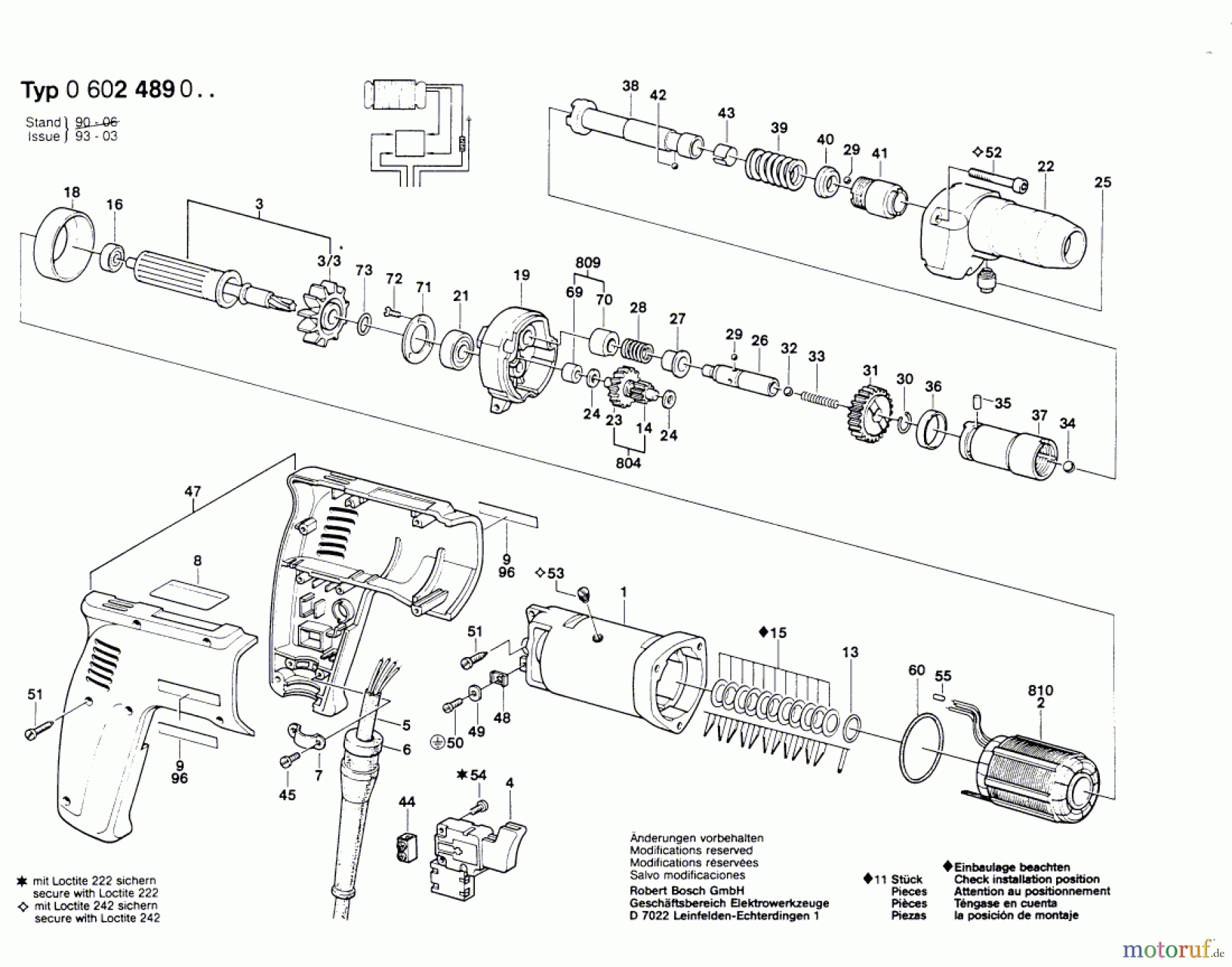 Bosch Werkzeug Hf-Abschaltschrauber ---- Seite 1