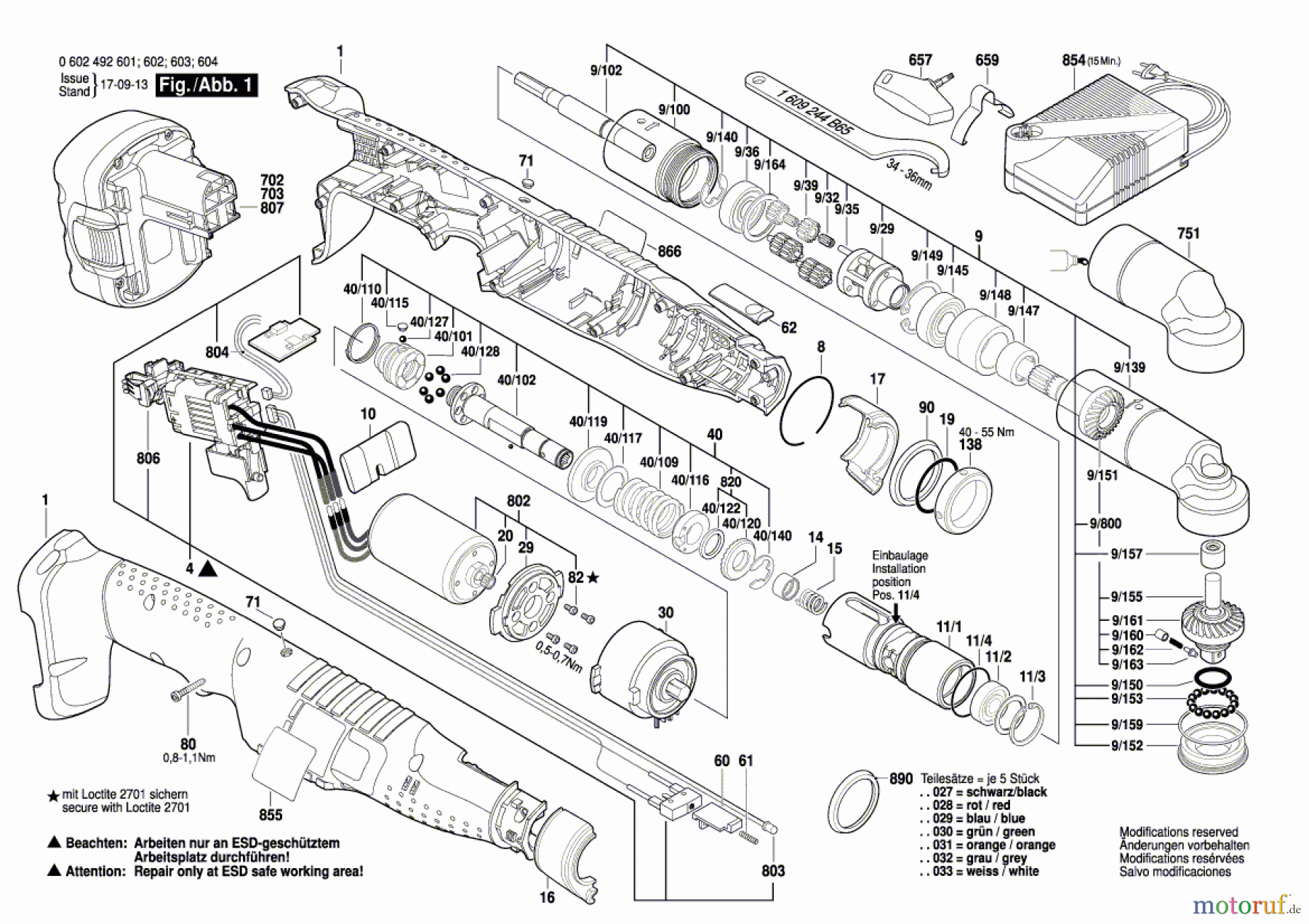 Bosch Akku Werkzeug Akku-Schrauber ANGLE EXACT 30-380 Seite 1