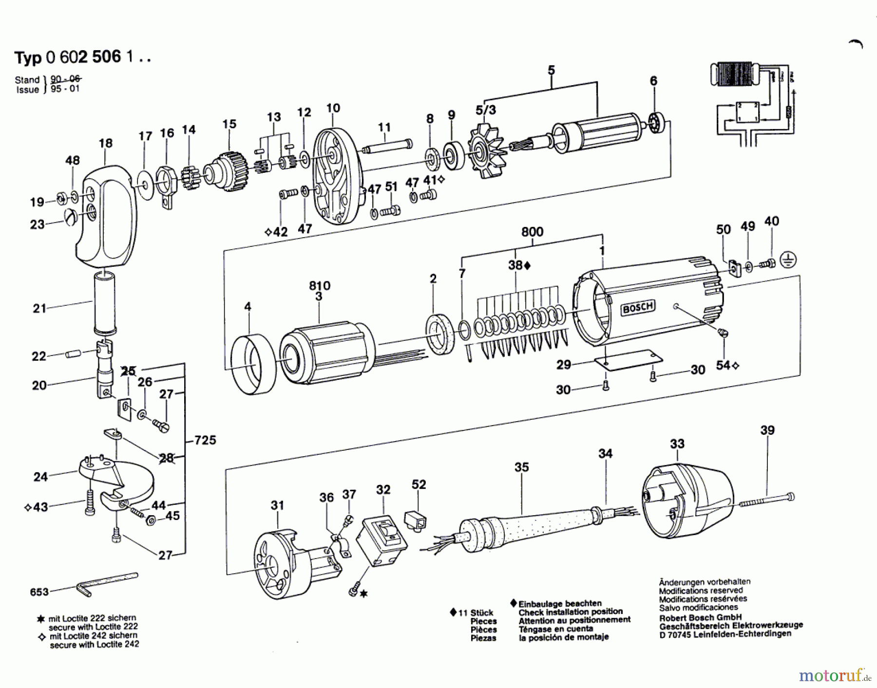Bosch Werkzeug Hf-Blechschere GR.55 Seite 1