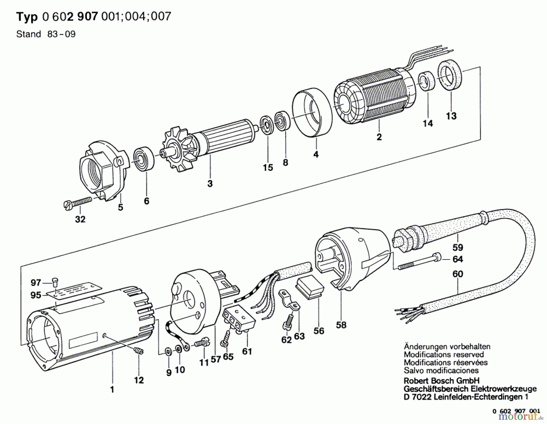 Bosch Werkzeug Hf-Anbaumotor GR./SIZE 55 Seite 1