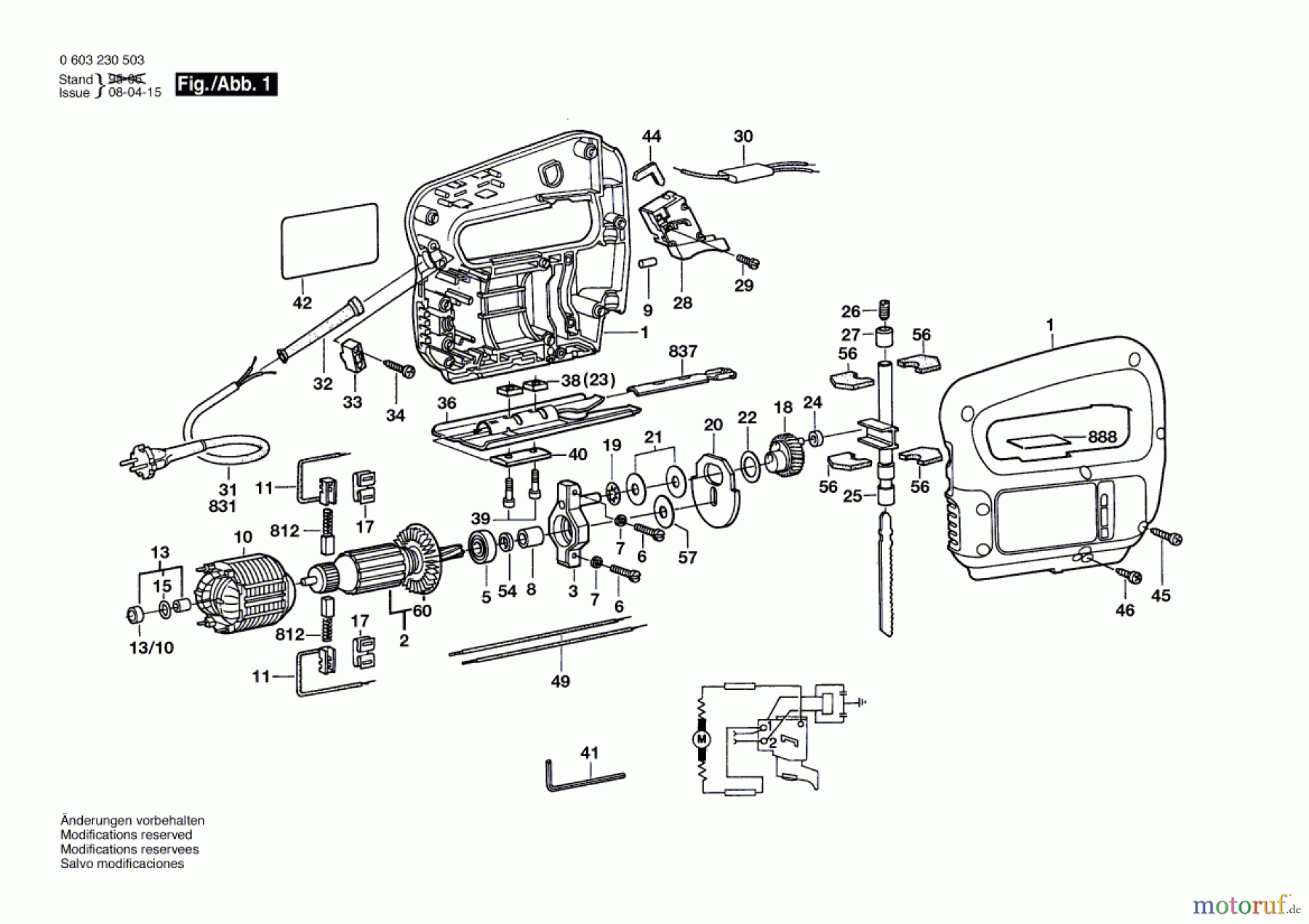 Bosch Werkzeug Gw-Stichsäge ST 350 Seite 1