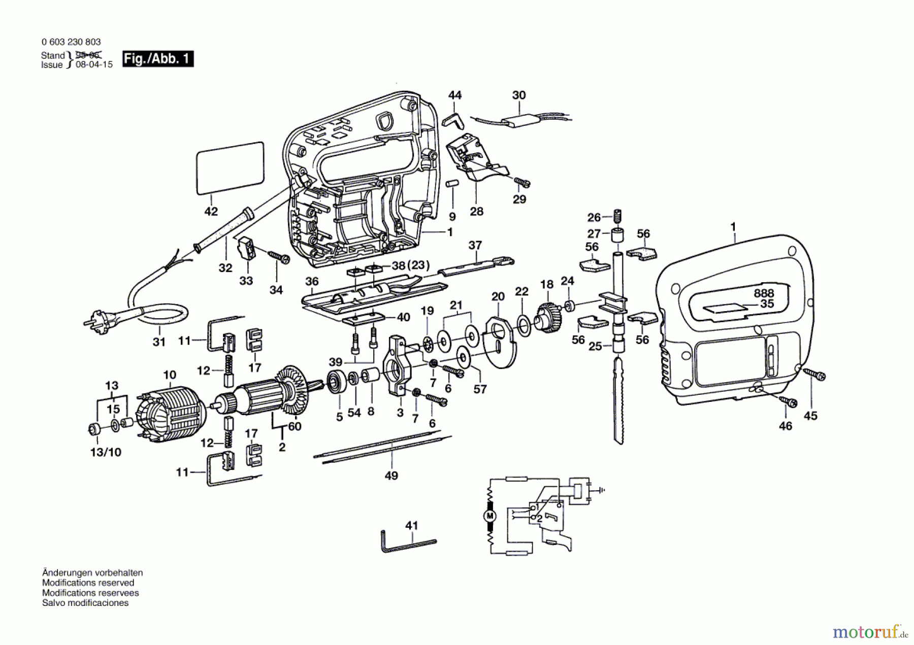 Bosch Werkzeug Gw-Stichsäge ST 350-E Seite 1