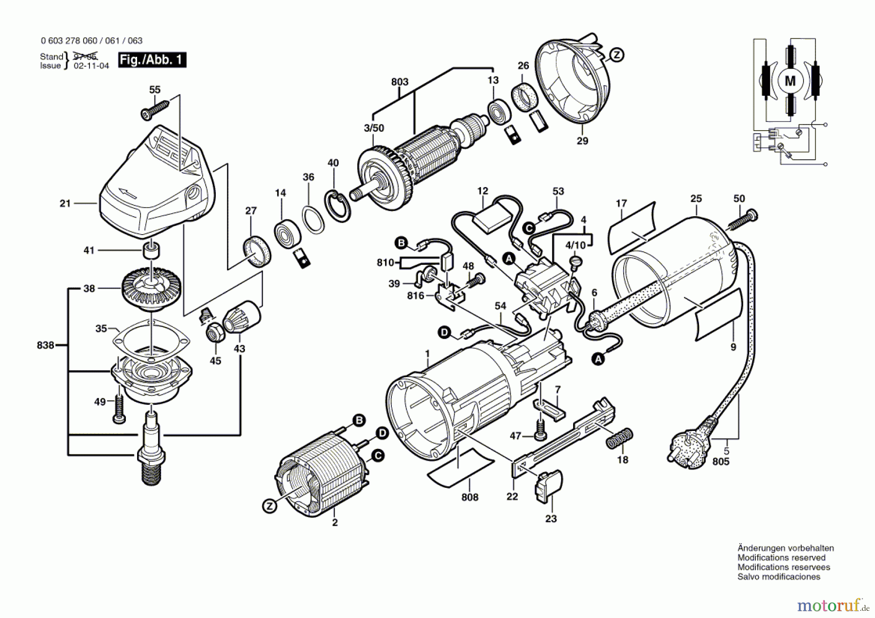 Bosch Werkzeug Hw-Winkelschleifer PWS 500 Seite 1