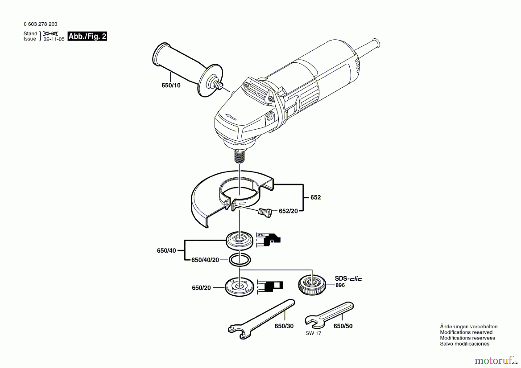 Bosch Werkzeug Winkelschleifer PWS 6-115 Seite 2