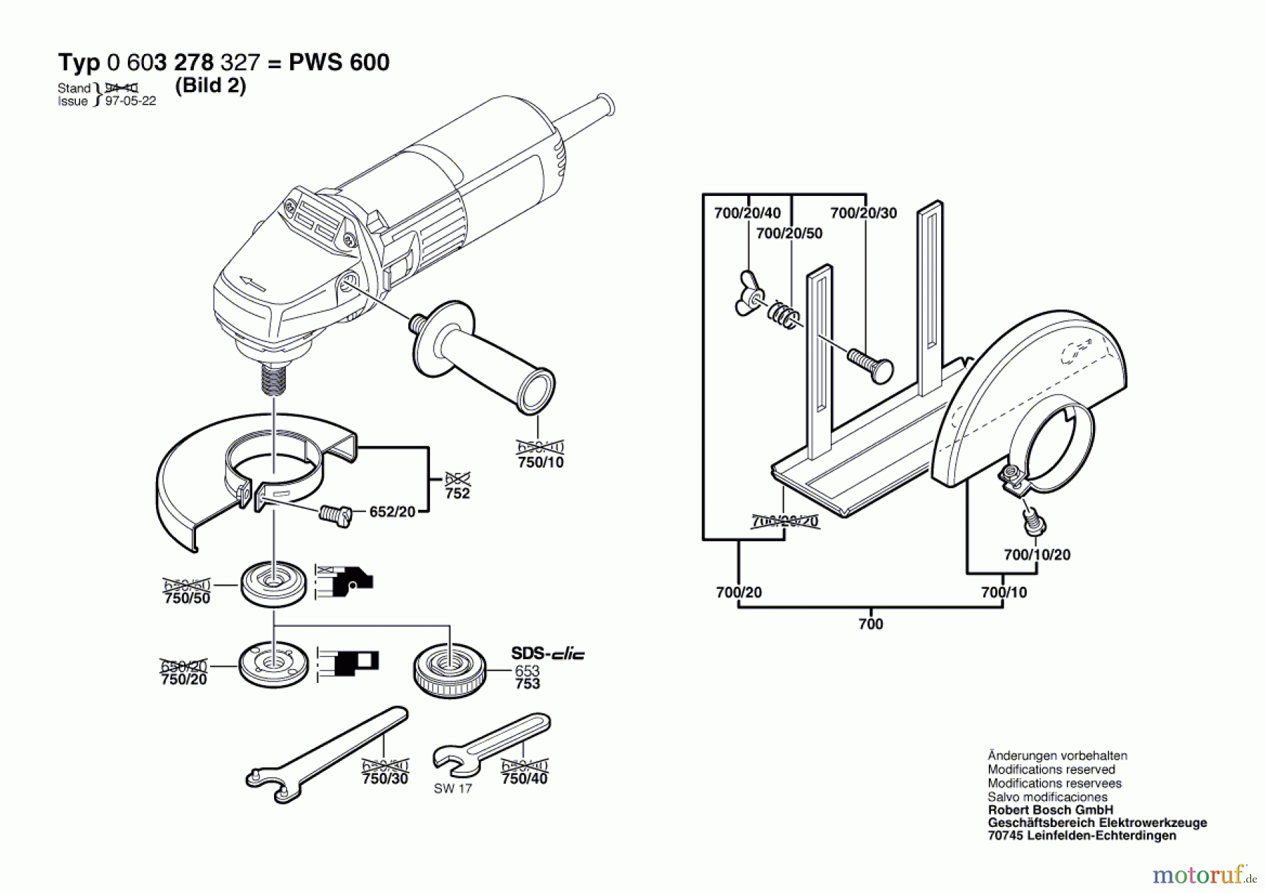 Bosch Werkzeug Hw-Winkelschleifer PWS 600 Seite 2