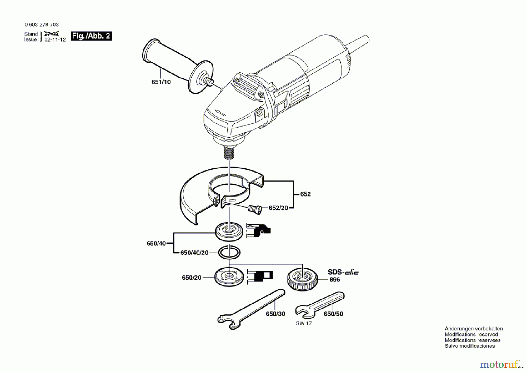 Bosch Werkzeug Winkelschleifer PWS 7-115 E Seite 2
