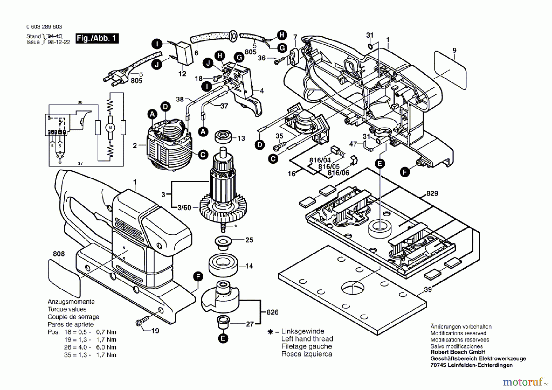 Bosch Werkzeug Gw-Schwingschleifer PSS 23 E Seite 1