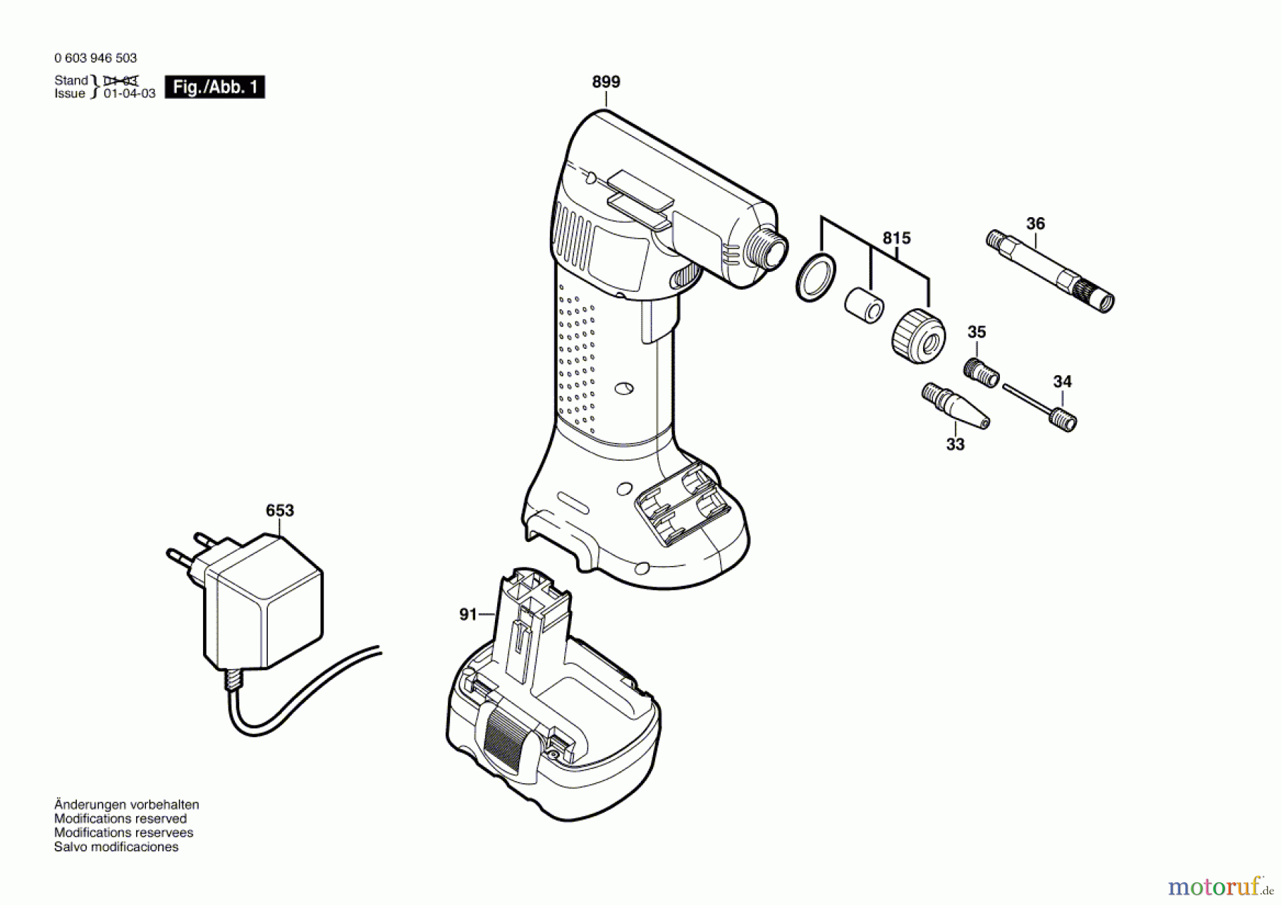 Bosch Werkzeug Luftpumpe PAG 12 V Seite 1
