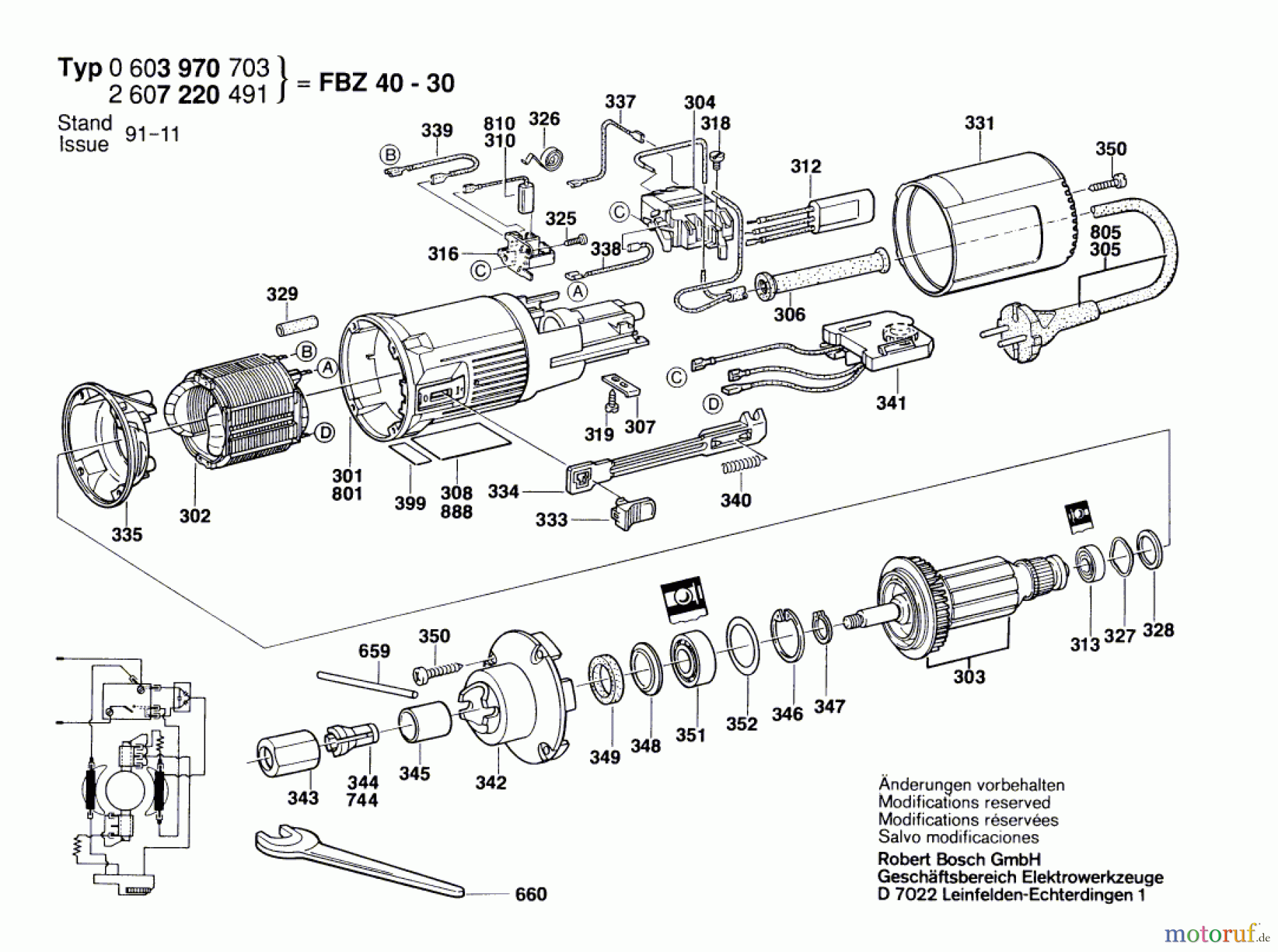 Bosch Werkzeug NC-Fräseinrichtung FBZ 40-30 Seite 1