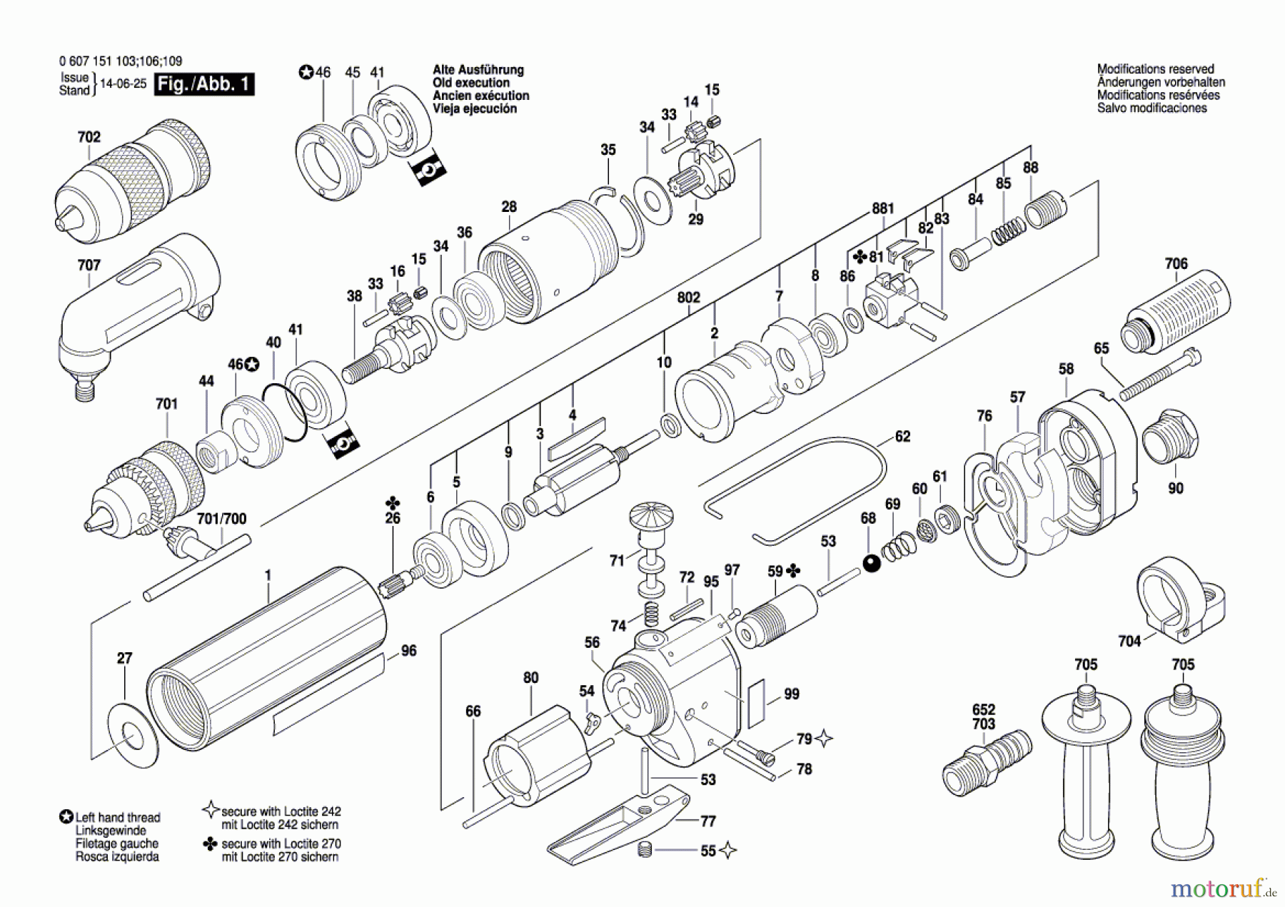 Bosch Werkzeug Pw-Bohrmaschine-Ind 370 WATT-SERIE Seite 1
