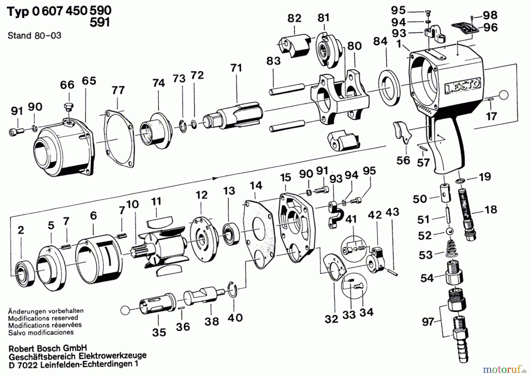 Bosch Werkzeug Schlagschrauber ---- Seite 1
