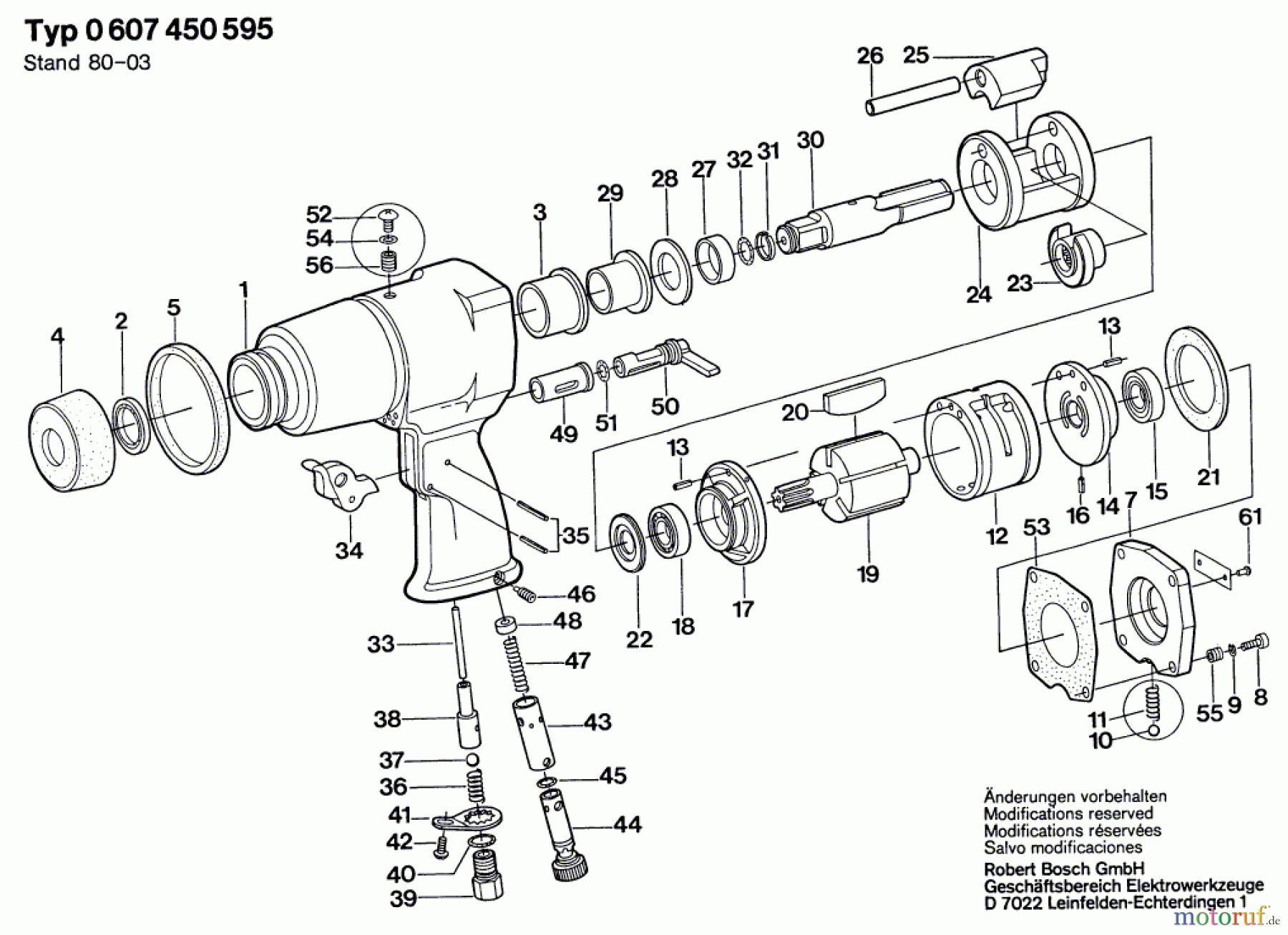 Bosch Werkzeug Gw-Schlagschrauber ---- Seite 1