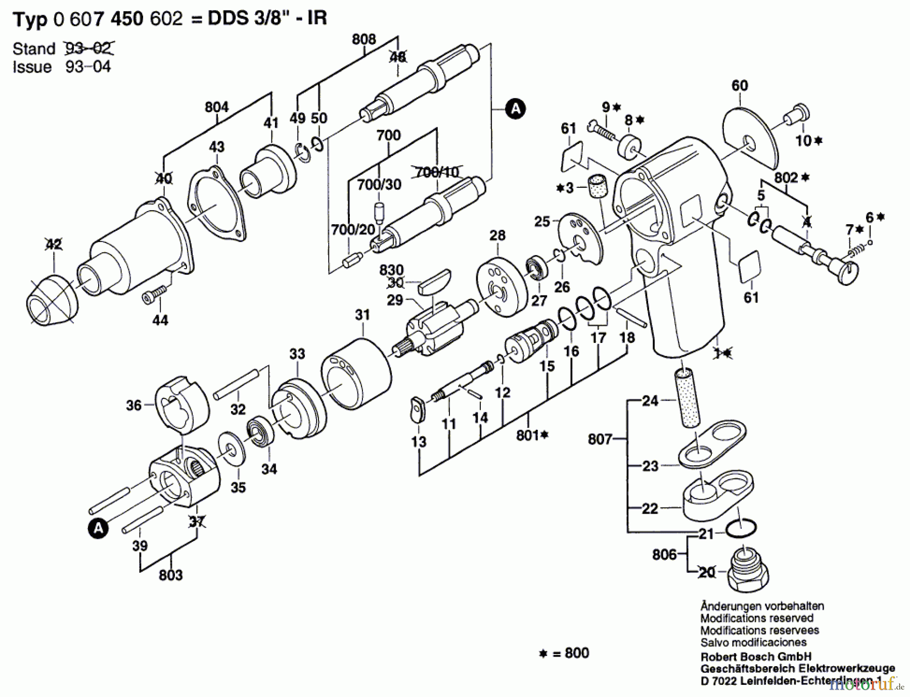Bosch Werkzeug Schlagschrauber DDS 3/8