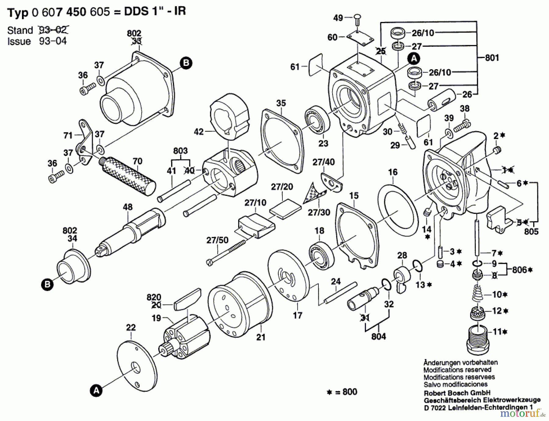 Bosch Werkzeug Schlagschrauber DDS 1