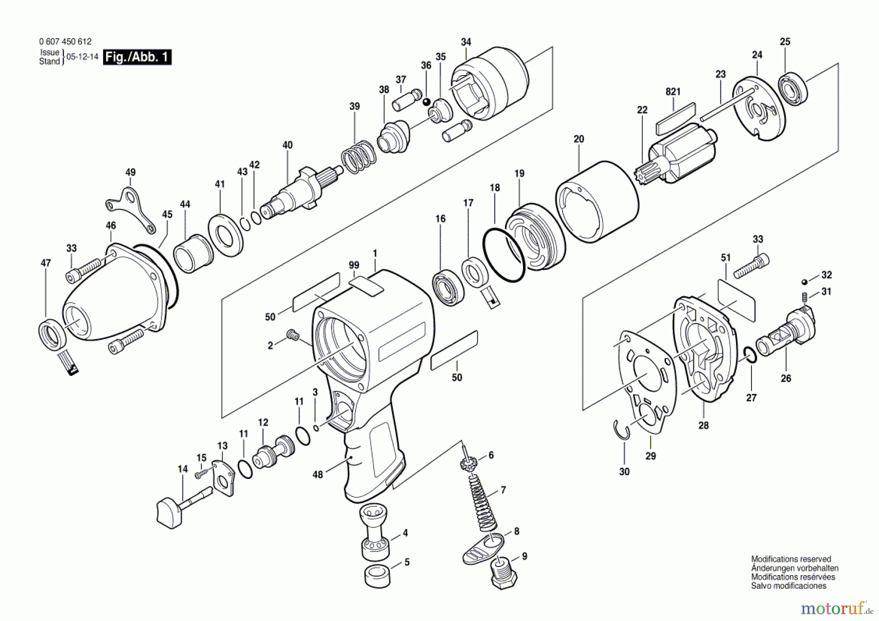 Bosch Werkzeug Schlagschrauber DDS 1/2